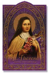 Image for St. Therese Holy Card