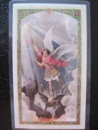 Image for Policeman's Prayer to Saint Michael Prayer Card