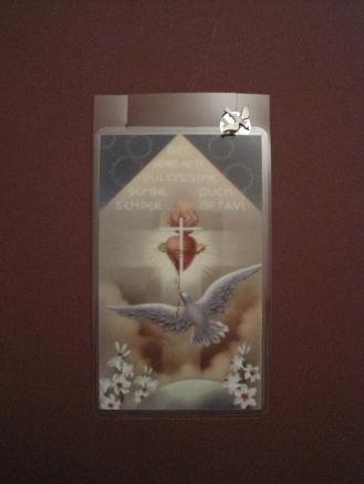 Image for Prayer to the Holy Spirit Prayer Card w/ Pin