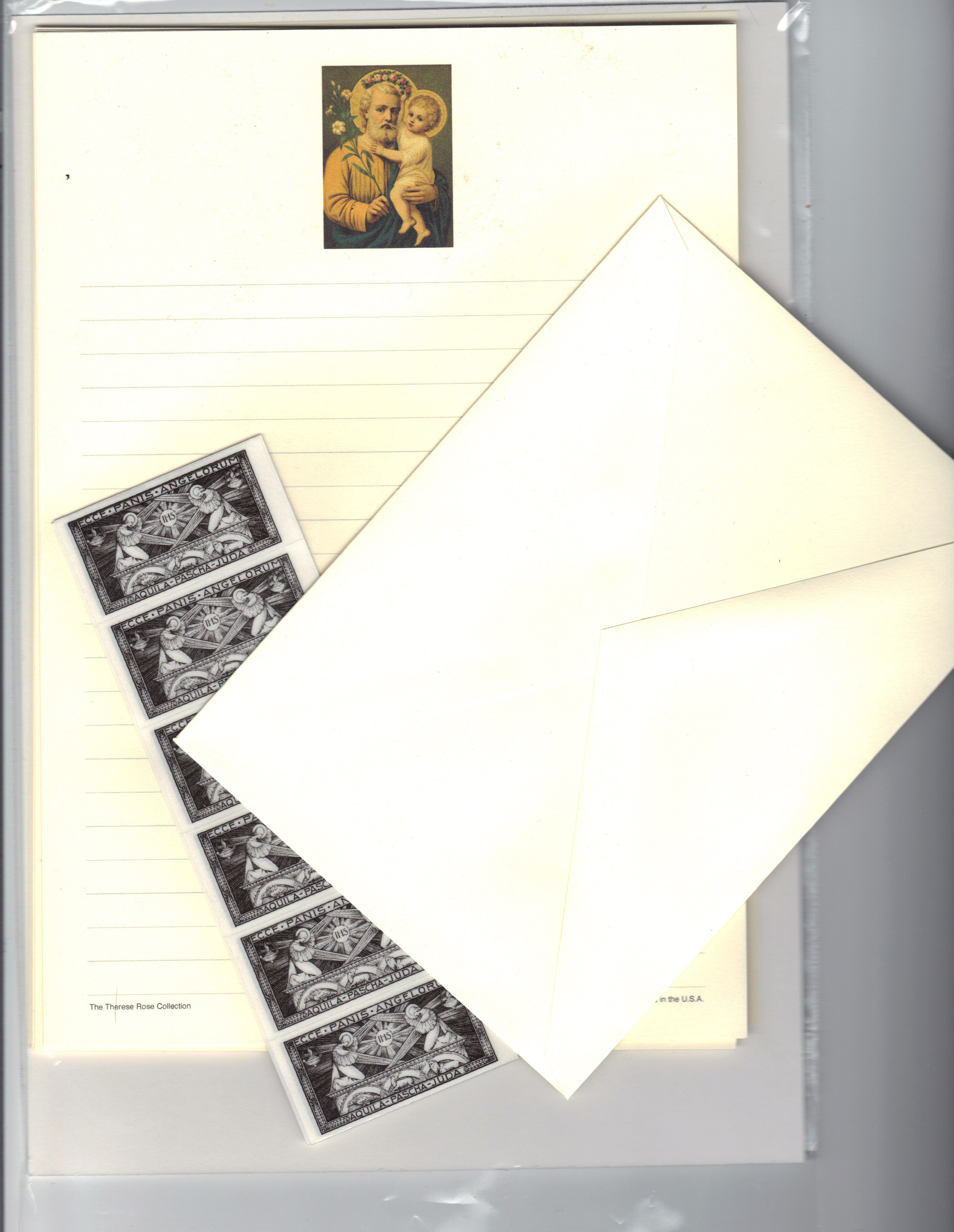 Image for St.Joseph - Therese Rose Stationery Collection