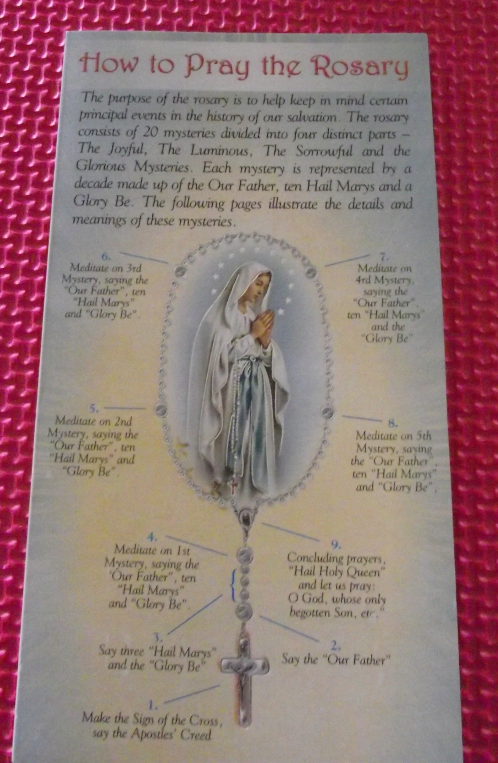 Image for How to Pray the Rosary