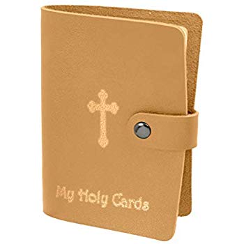 Image for Holy Card Holder-Tan