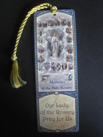 Image for Mysteries of the Holy Rosary Bookmark