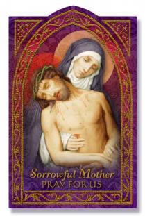Image for Sorrowful Mother Holy Card