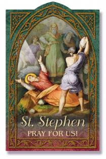 Image for St. Stephen Holy Card