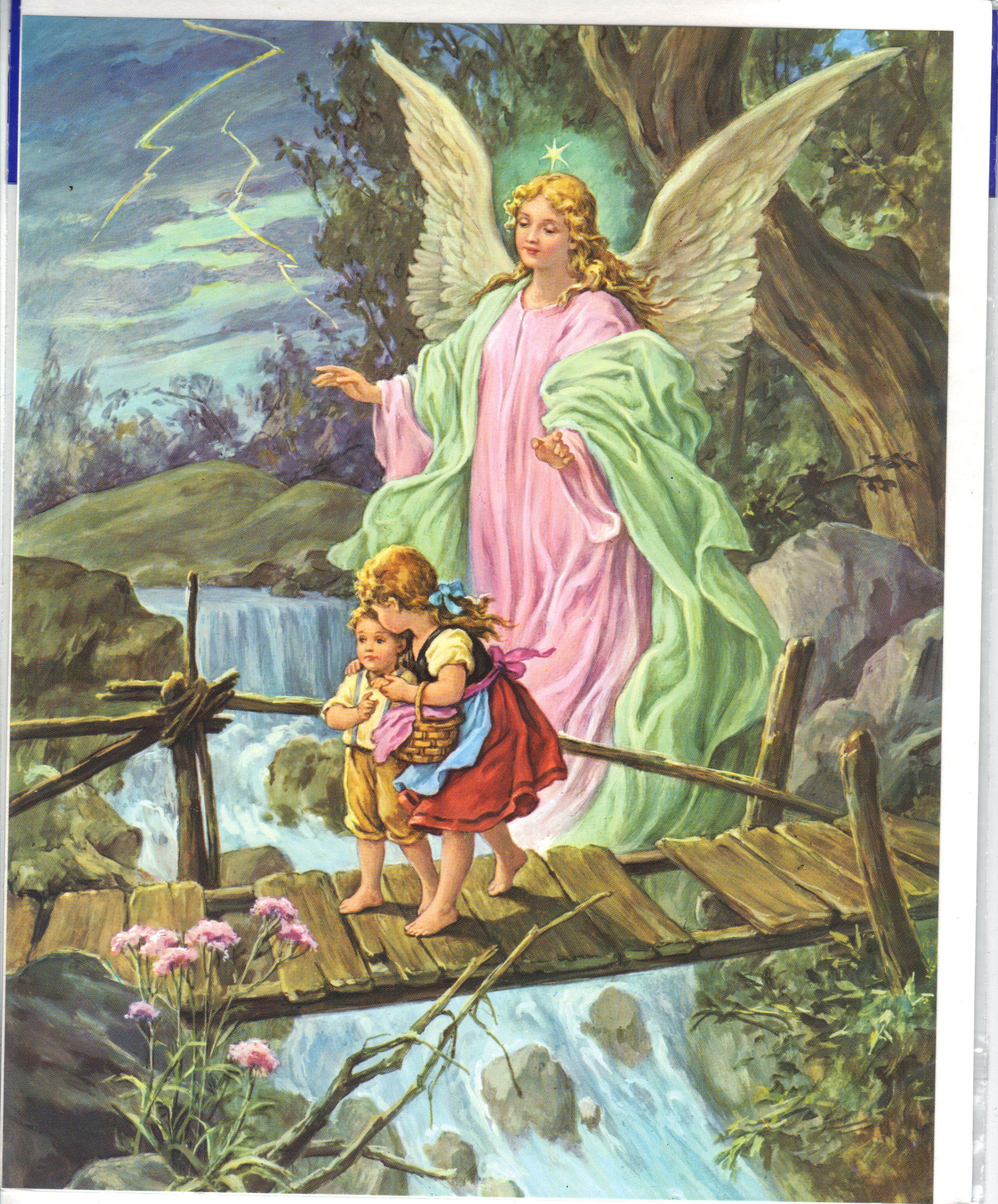 Image for GUARDIAN ANGEL 8" X 10" PRINT