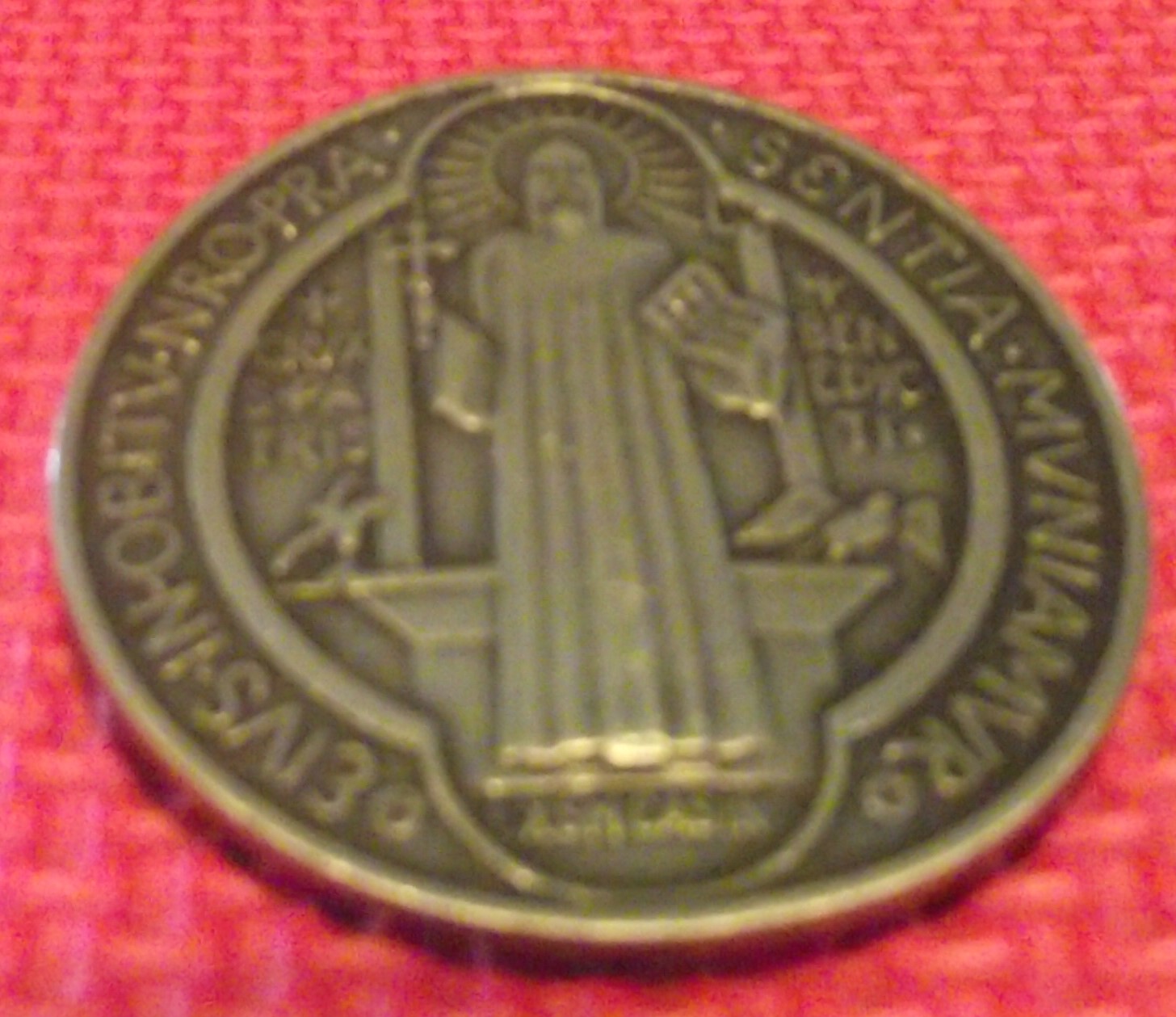 Image for St Benedict Visor Clip