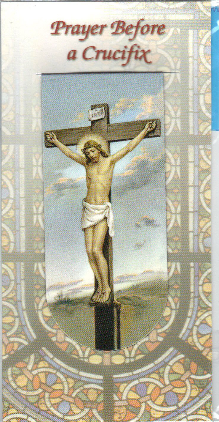 Image for Prayer Before A Crucifix- Magnetic Bookmark